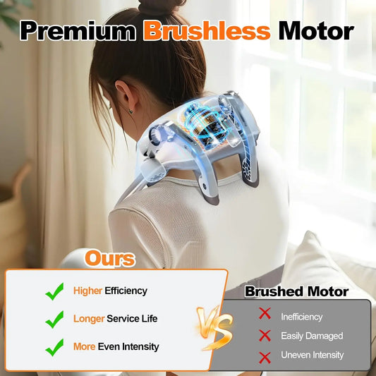 Wireless Mini Neck Shoulder and Back Massager