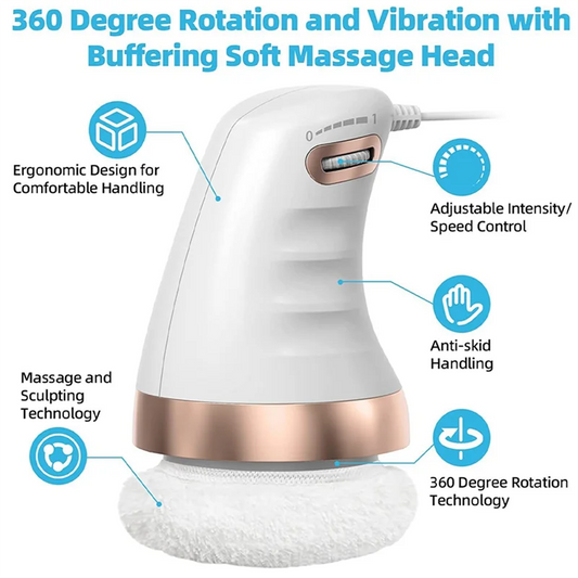 AA20-Body Sculpting Machine With Cellulite Massage For Shaping On Belly Butt Shoulder Arm Thigh EU Plug Easy Install